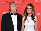 Donald Trump a jeho man�elka Melania (New York, 26. dubna 2016)
