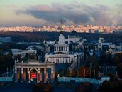 Výstaviště úspěchů státního hospodářství na severu Moskvy (VDNCH), kde se...