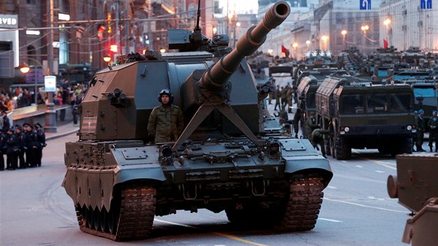 Moskva se pipravuje na vojenskou pehldku ke Dni vtzstv, kter v Rusku pipad na 9. kvtna.