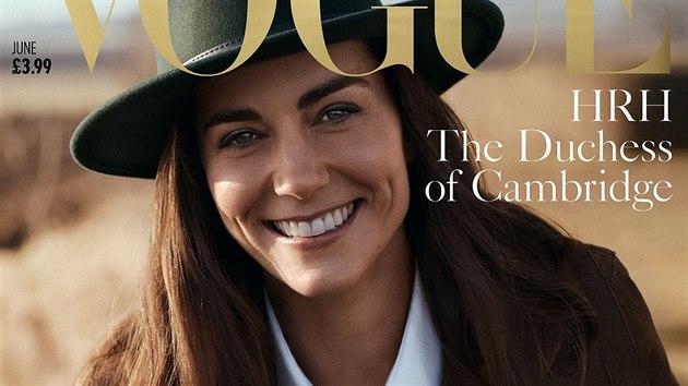 Vévodkyně Kate na červnové obálce magazínu Vogue (2016)