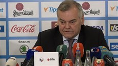 Trenér Vladimír Vjtek, který bude pomáhat Vítkovicím, u se do národního týmu nevrátí.