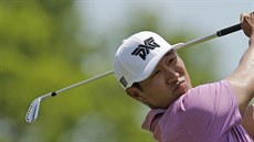 James Hahn na turnaji Wells Fargo Championship v Charlotte.