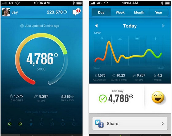 Mobiln aplikace Nike+