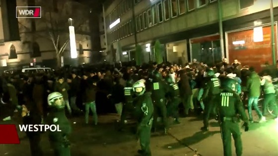 Nové video ze silvestrovských útok v Kolín nad Rýnem (10. kvtna 2016)