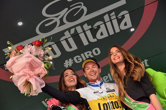 Primo Rogli slaví své první vítzství v etap Grand Tour.