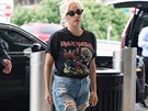 Zpvaka Lady Gaga jet pitvrdila a oblékla triko s kapelou Iron Maiden,...
