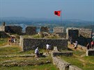 Hradby pevnosti Rozafa nad mstem Shkodër