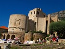 Skanderbegovo muzeum na hrad v Krujë