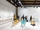 Expozice TON na Salone del Mobile v Milán mla plochu 200 metr tvereních,...