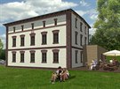 Vizualizace Hereckého domu Viktorka v Ratiboicích
