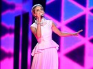 Gabriela Guníková bhem zkouek Eurovision Song Contest 2016 (Stockholm, 9....