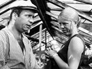 Vladim�r Men��k a Iva Jan�urov� ve filmu Kam slunce nechod�... (1971)