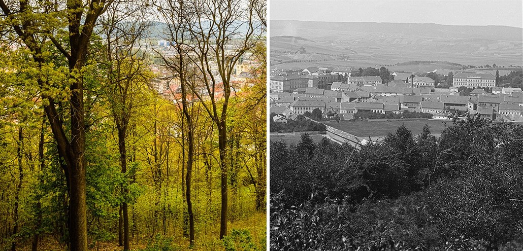 P�íbram dnes a p�ed víc ne� 120 lety.