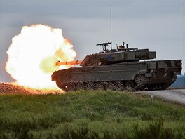 Tankov sout NATO v Bavorsku