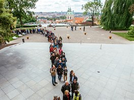 Od nedlního rána jsou ve Vladislavském sále Praského hradu zpístupnné...