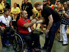 Princ Harry s vozíkái na Invictus Games (Orlando, 7. kvtna 2016)