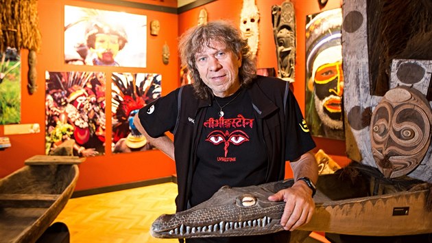 Cestovatel Rudolf Švaříček pořádá v Jihočeském muzeu velkou výstavu Tajemná Indonésie.