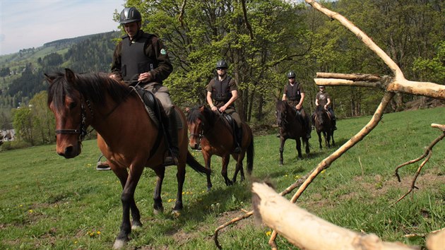 Strci KRNAP trnuj na sezonu, za pr dn vyraz na hebeny na konch (13.5.2016).