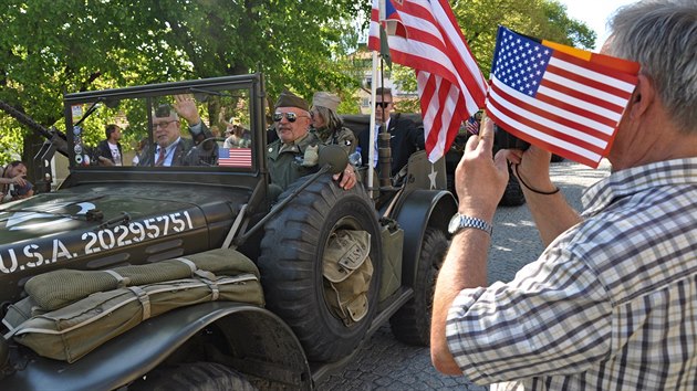Oslavy osvobozen v Plzni. Ride of Freedom. (7. kvtna 2016)