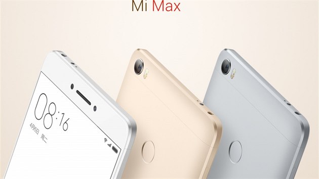 Xiaomi Mi Max m i snma otisk prst.