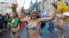 Tane�nice na festivalu kultur, který se konal v berlínské �ásti Kreuzberg...