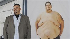 James shodil za rok 141 kilogram. Na snímku v trenýrkách váil neuvitelných...