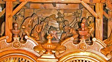 Zrekonstruovan� Probo�t�v betl�m v T�ebechovic�ch pod Orebem (12.5.2016).