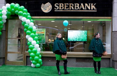 Sberbank otevela svou první poboku v Praze v roce 2013.