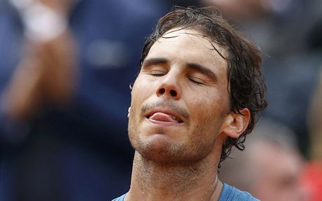 Rafael Nadal ve druhém  kole Roland Garros