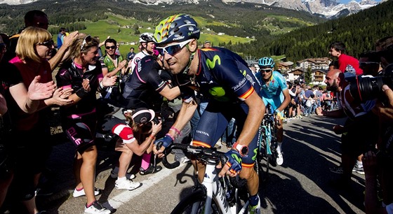 Alejandro Valverde na letonm Giru.