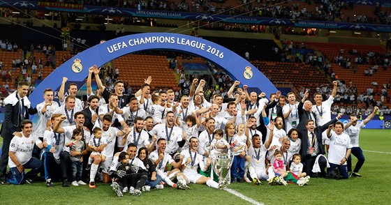 ŠAMPIONI. Vítězové Ligy mistrů 2015/2016, fotbalisté Realu Madrid