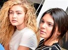 Modelky a kamarádky Gigi Hadidová a Kendall Jennerová