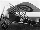 Rakety Le Prieur na stíhace Nieuport