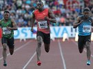 NA TRATI. Jamajský sprinter Usain Bolt na mítinku Zlatá tretra.