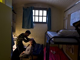 V Nizozemsku zmnili vznici na azylové centrum.  (18. kvtna 2016)