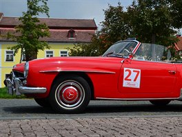 Mercedes-Benz 190 SL na Oldtimer Bohemia Rally 2016