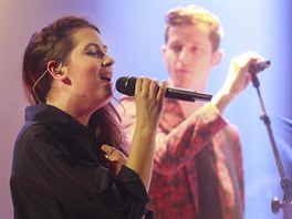 Kapela Hooverphonic (Lucerna Music Bar, Praha, 25. kvtna 2016)