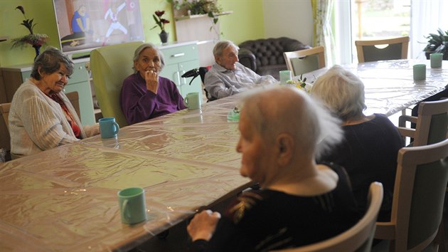 Součástí zařízení v Proseči je i takzvaná reminiscenční cesta, která má klientům s demencí pomoci oživit vzpomínky.