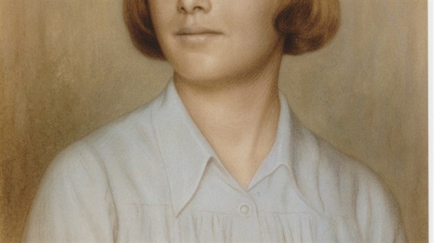 Sestra Johanny El Kalak Haugwitz Sofie - na obrazu z doby před útěkem z Náměšti nad Oslavou