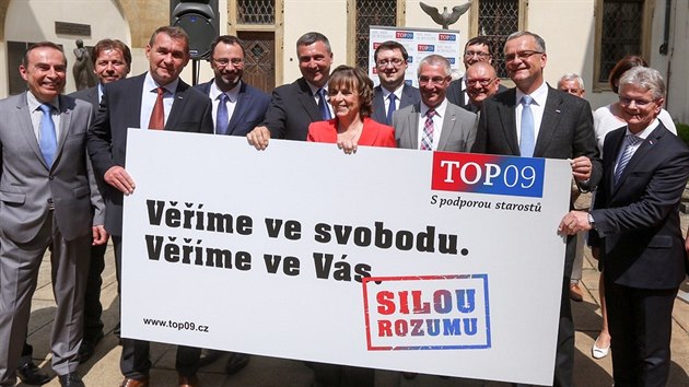 Top 09 zahjila pedvolebn kampa ped krajskmi volbami (23. kvten 2016)