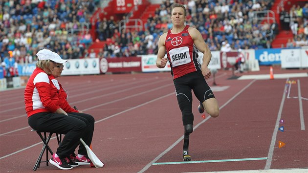 Markus Rehm na mtinku Zlat tretra