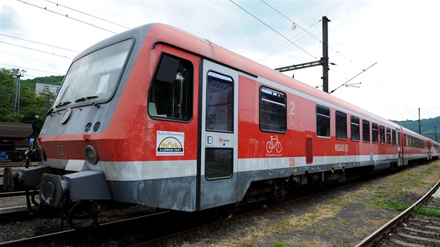 Jednotka, kter naposledy pod oznaenm 628 jezdila pro Deutsche Bahn.