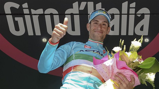 Vincenzo Nibali slav triumf ve 20. etap Gira.