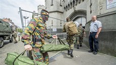 Belgické úřady poslaly do bruselské věznice Saint-Gilles kvůli stávce bachařů...