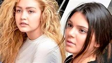 Modelky a kamarádky Gigi Hadidová a Kendall Jennerová