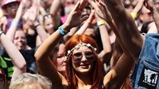 Festival Mezi ploty se koná v areálu psychiatrické léebny v Praze v Bohnicích...