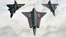 védské nadzvukové letouny Viggen, Draken a Gripen
