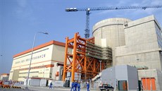 Výstavba jaderné elektrárny Chung-jen-che v ínské provincii Liao-ning. První...