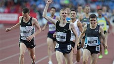 Filip Sasínek vít�zí v b�hu na 1 500 metr� na Zlaté tret�e.