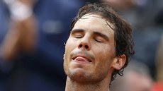 Rafael Nadal ve druhém  kole Roland Garros